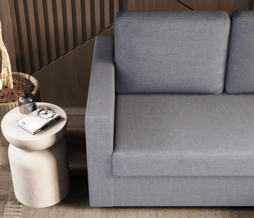 Диваны угловые в гостиную, Угловой диван Джессика, Рогожка