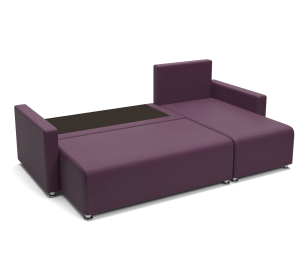 Угловой диван-кровать Челси, рогожка