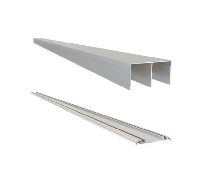 , Комплект профилей нижний+верхний L-1169 (СБ-1082П/1085П/1103П)