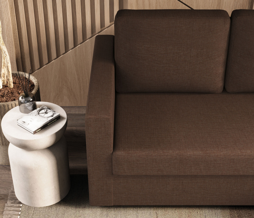 Диваны угловые в гостиную, Угловой диван Джессика, Рогожка