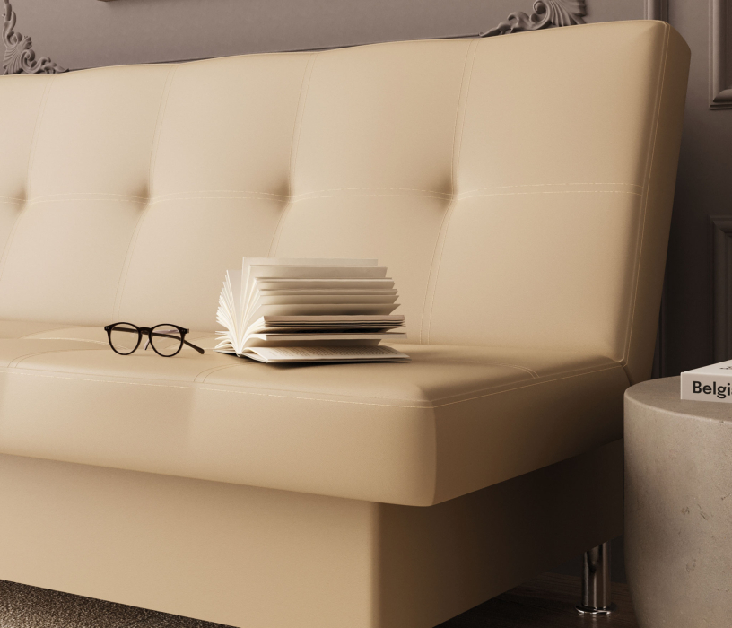 Офисная мебель, Диван-кровать Бомонд, экокожа