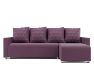 Угловой диван-кровать Челси, рогожка