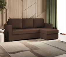 Диваны угловые в гостиную, Угловой диван Джессика, Рогожка